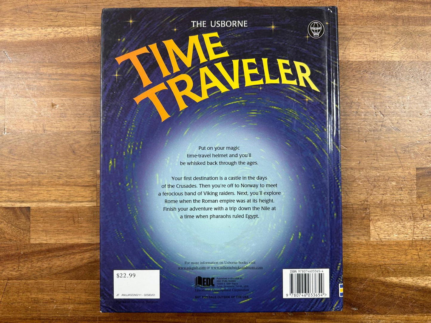 The Usborne Time Traveler (HC, Good)