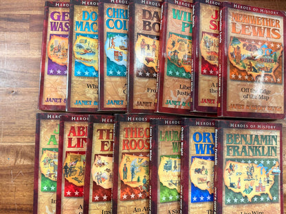Heroes of History LOT of 14 Books