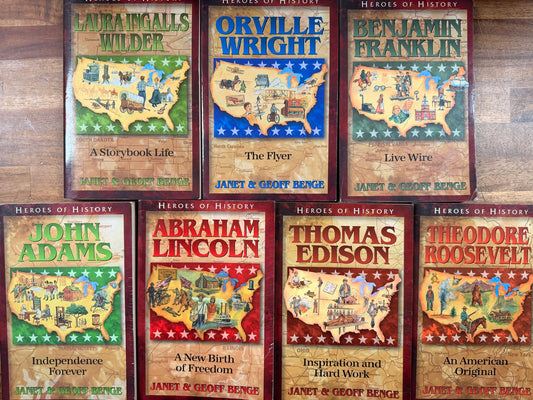 Heroes of History LOT of 14 Books