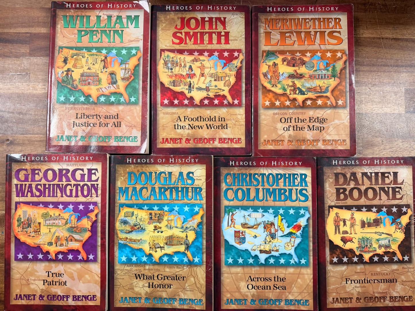 Heroes of History LOT of 14 Books