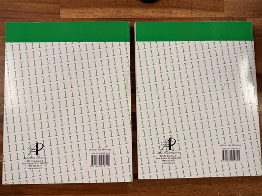 Horizons Math 1 - Teacher Guide (Part 1 & 2 Books)