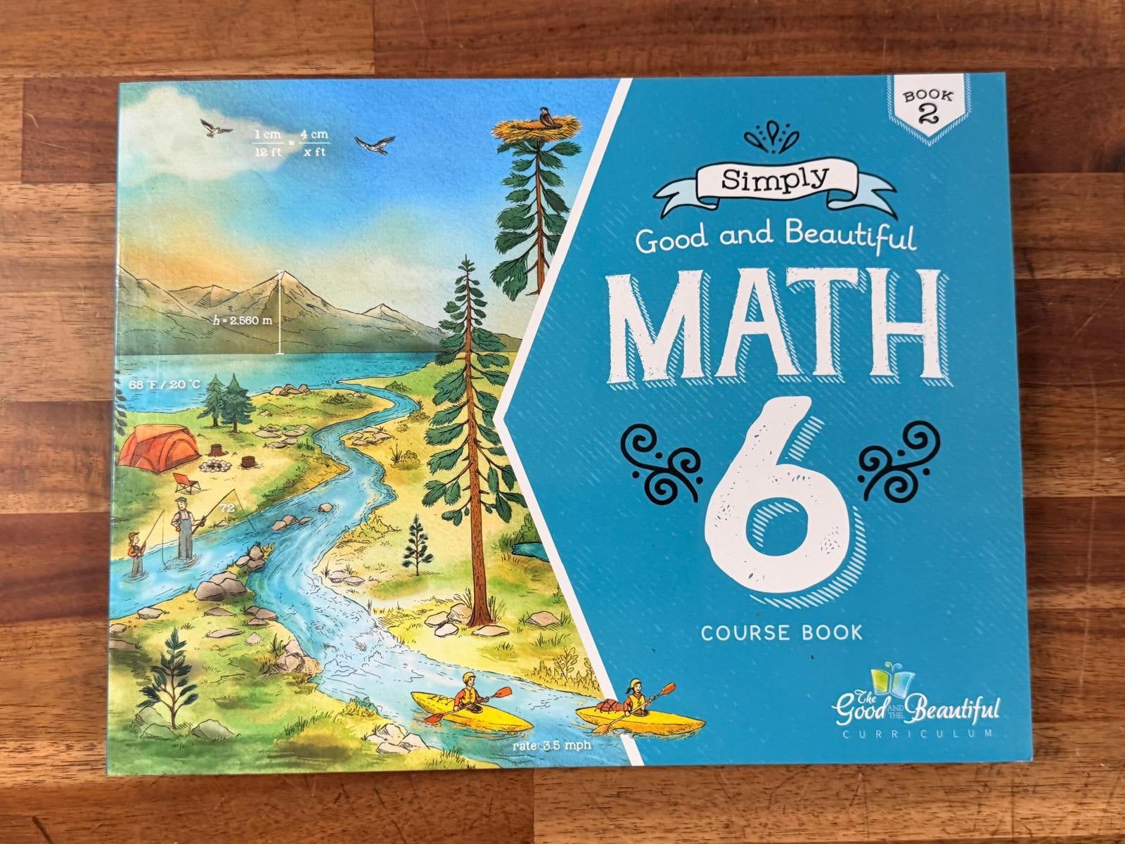 Simply Good and Beautiful Math 6 Part 2 Course Book