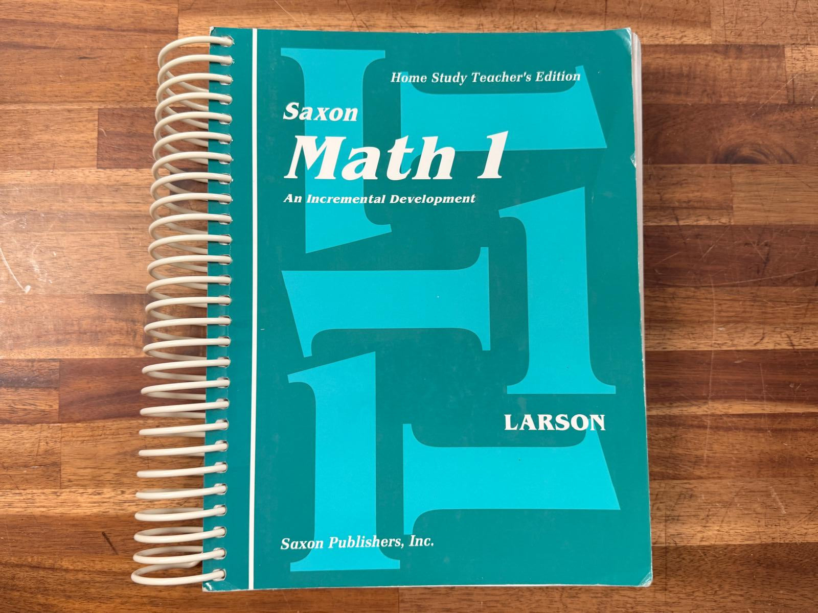 Saxon Math 1 Home Study Teacher's Edition