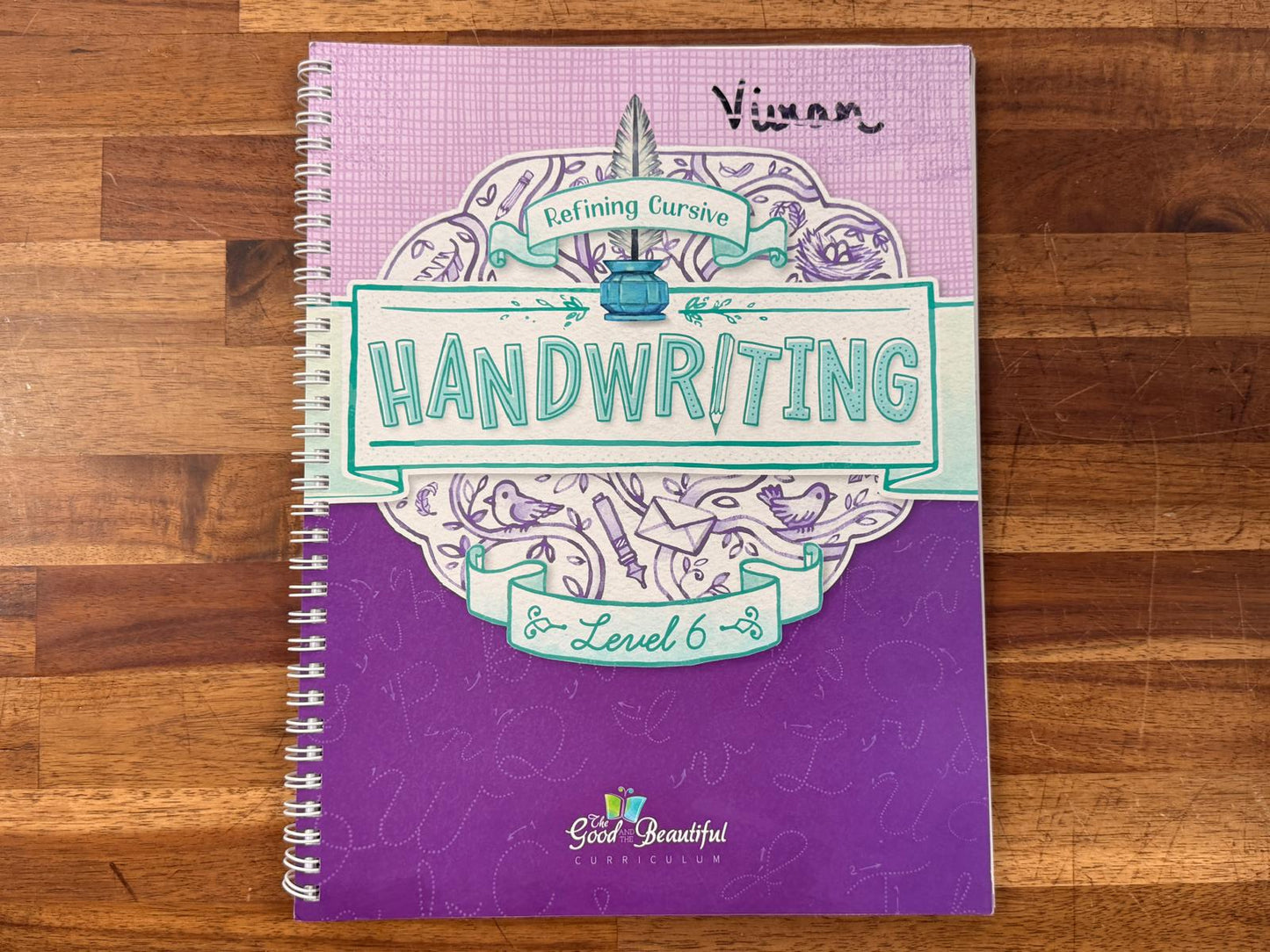 TGTB Beginning Cursive Handwriting - Level 6