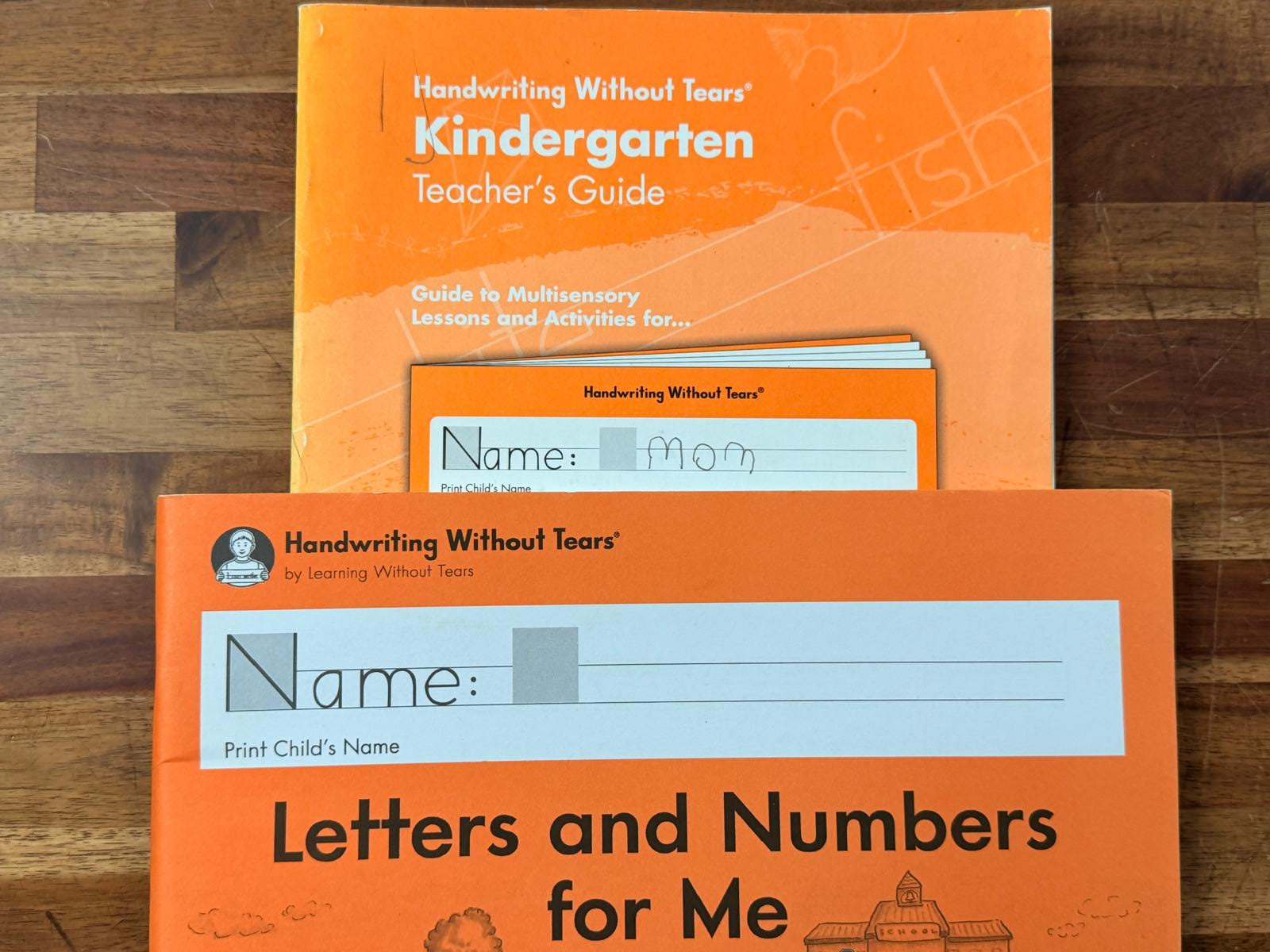 HWOT - Letters & Numbers - Teaching Guide - Kindergarten