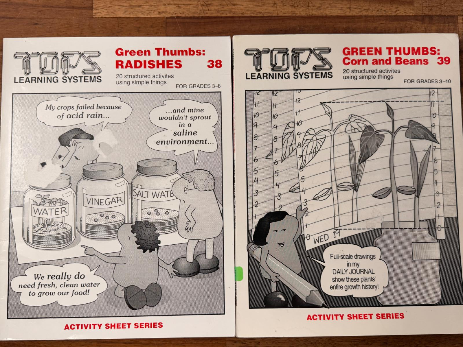 TOPS Learning Systems - Radishes (38) - Corn & Beans (39)