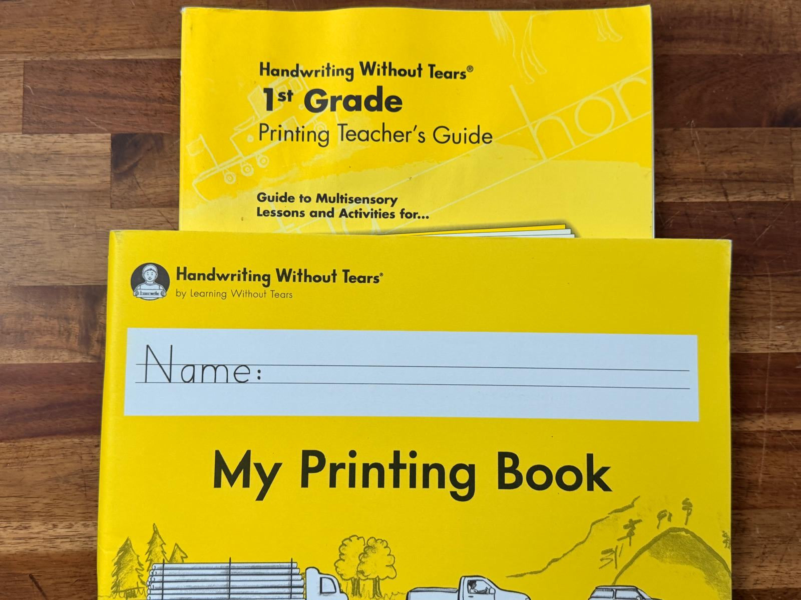 HWOT - My Printing & Teaching Guide - Grade 1
