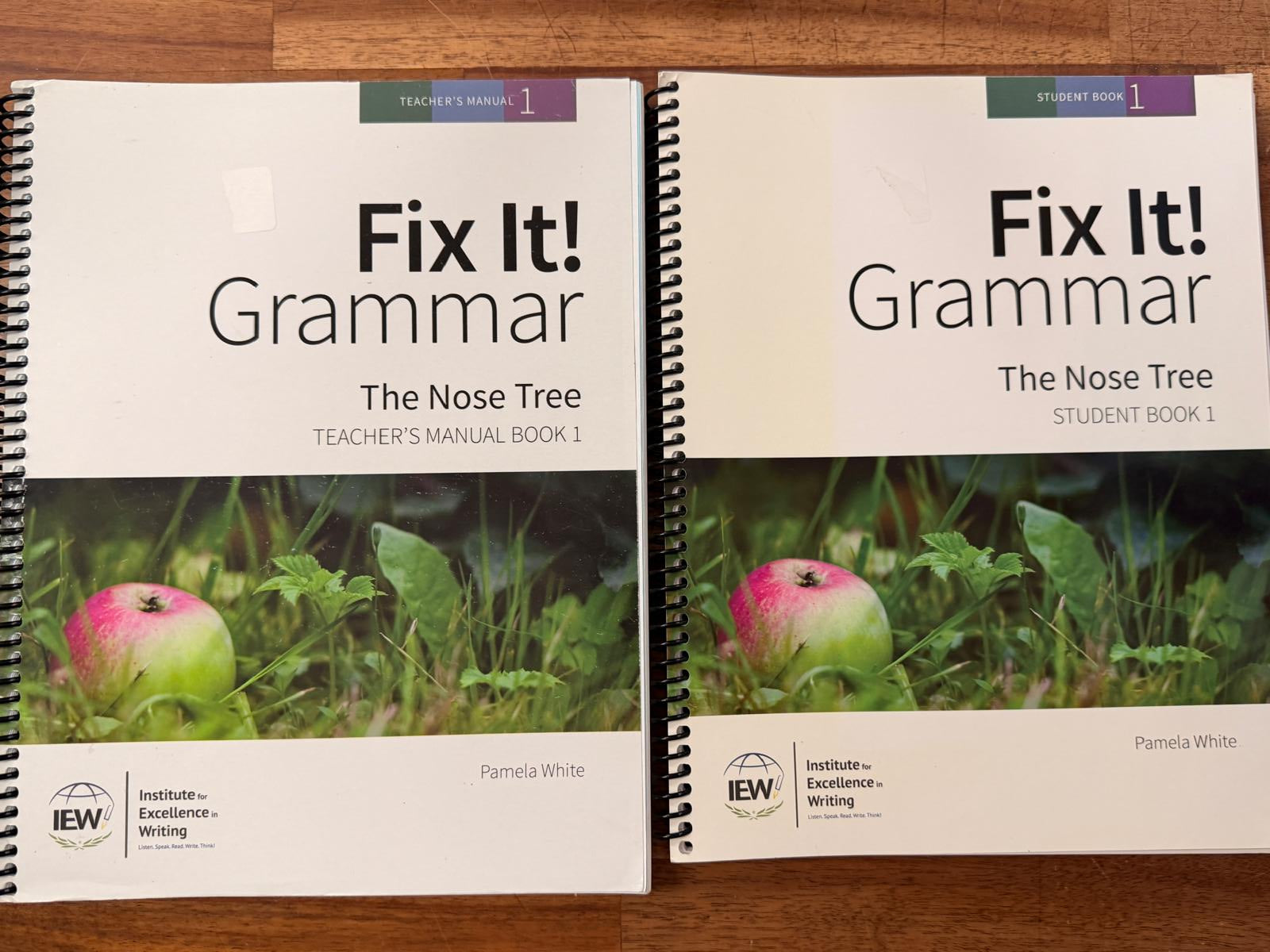 IEW Fix It! Grammar - The Nose Tree - Student & Teacher (3rd)