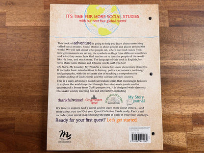 Master Books My Story My Country My World 2 Social Studies (LIKE NEW)