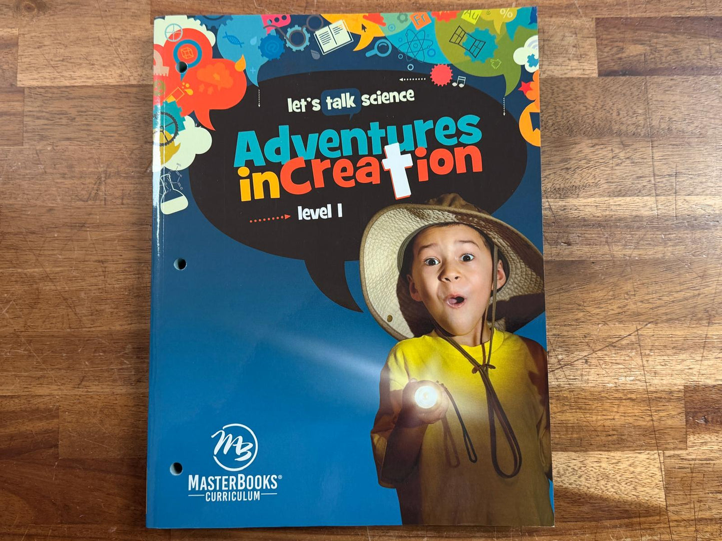 MB Adventures in Creation Level 1 Lets Talk Science (LIKE NEW)