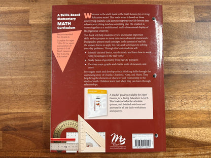 MB Math Lessons for a Living Education Lvl 6 (LIKE NEW)