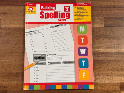 Evan-Moor Building Spelling Skills (Grade 3)