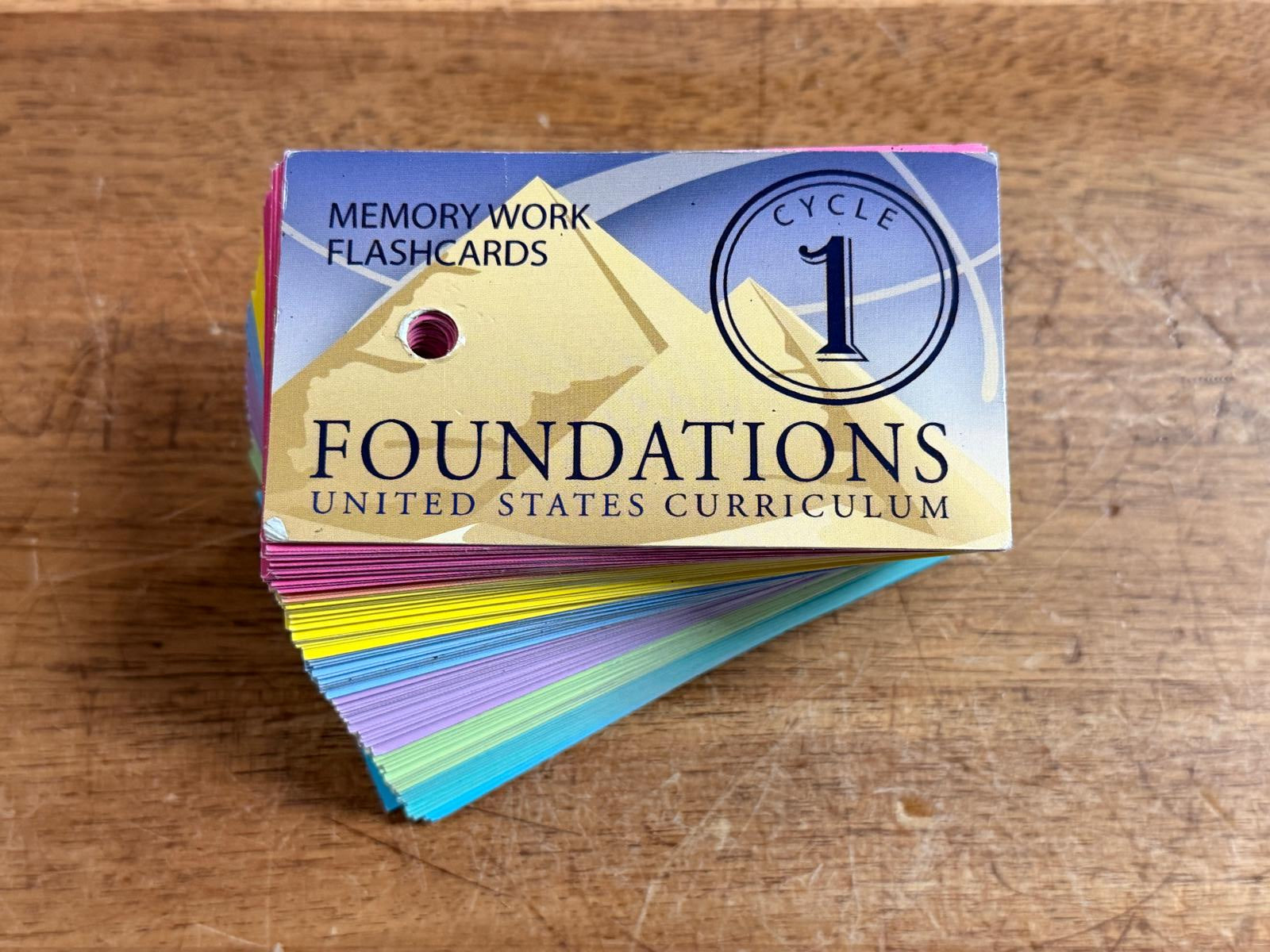 Classical Conversations Memory Work Flashcards - Cycle 1