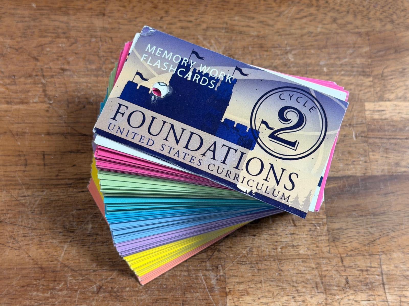 Classical Conversations Memory Work Flashcards - Cycle 2