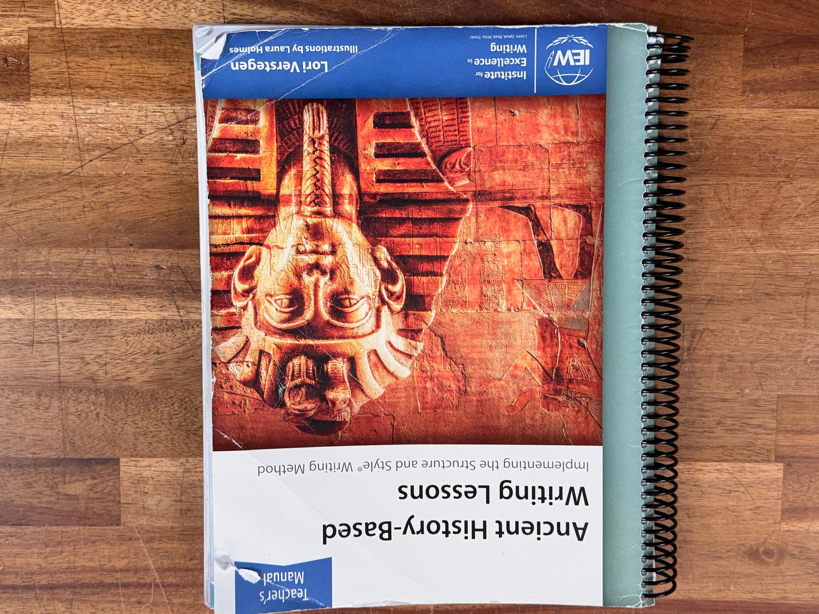 IEW Ancient History-Based Writing Lessons TM (6th Ed)