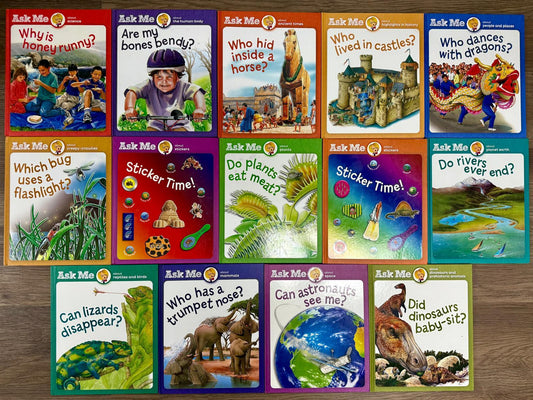 Southwestern Advantage ASK ME Series complete set of 14 - CONDITION Acceptable and Clean