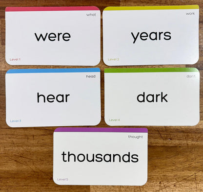 Gamenote Sight Word Flash Cards – Pre-K to 3rd Grade
