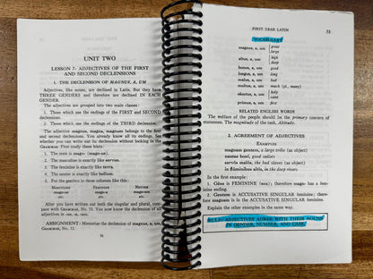 Henle Latin First Year Book + Memoria Press Teacher Manuals SET