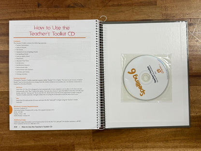 BJU Spelling 6 2nd Edition TE & Worktext SET - Like New