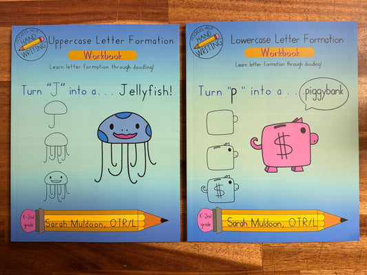 Doodles Help Handwriting SET - Uppercase/Lowercase/Nuber Formation (NEW)