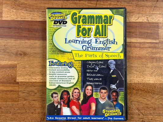 Standard Deviants: Grammar For All – The Parts of Speech (DVD)