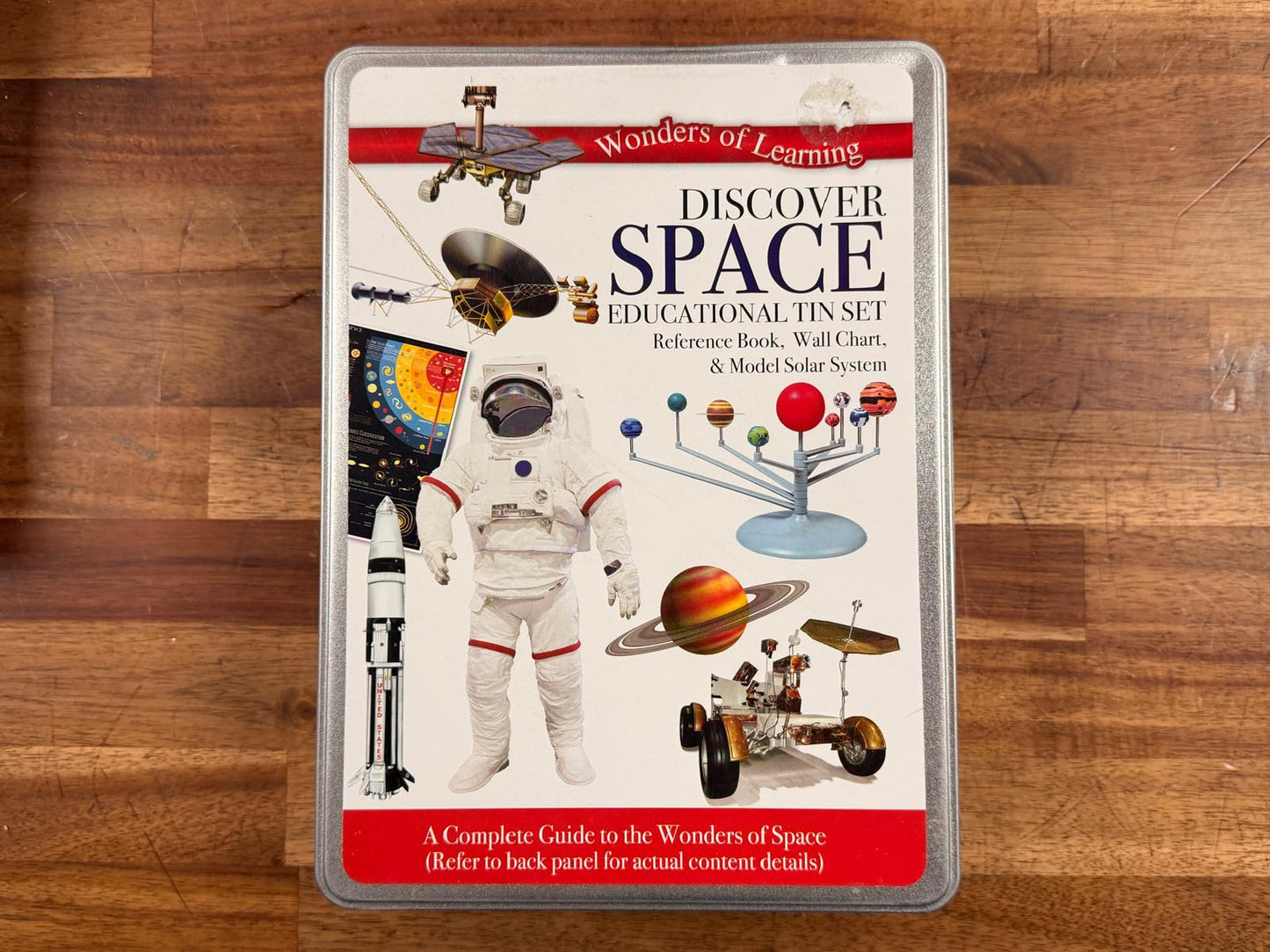 Wonders of Learning Discover Space Educational Tin Set