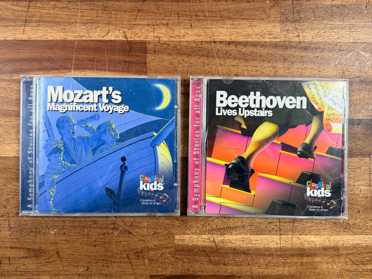Classical Kids Mozart's Magnificent Voyage & Beethoven Lives..
