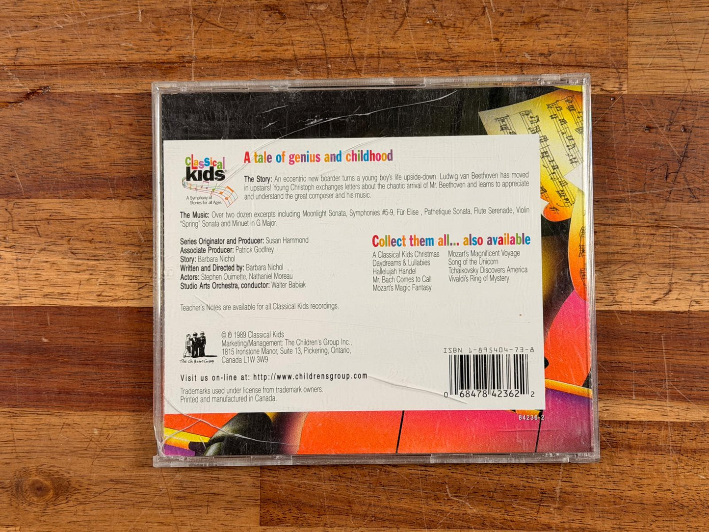 Classical Kids Mozart's Magnificent Voyage & Beethoven Lives..