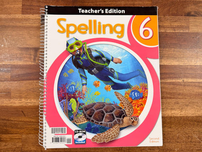 BJU Spelling 6 Teacher's Edition (2nd Ed) w/ CD