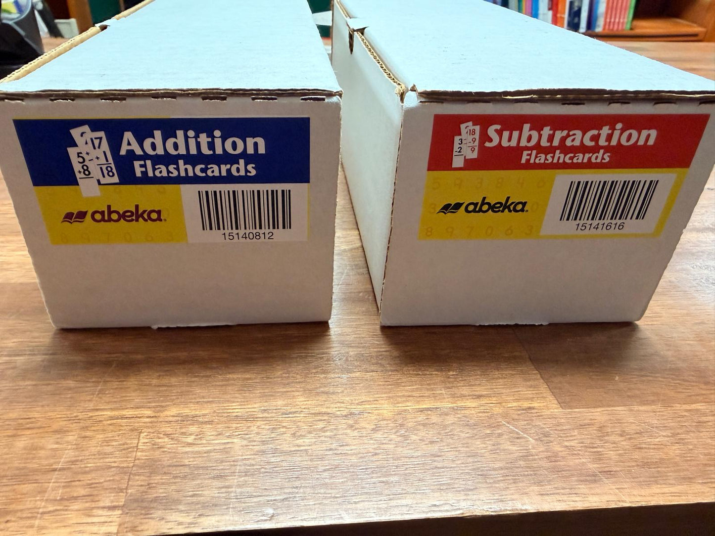Abeka Addition / Subtraction Flashcards