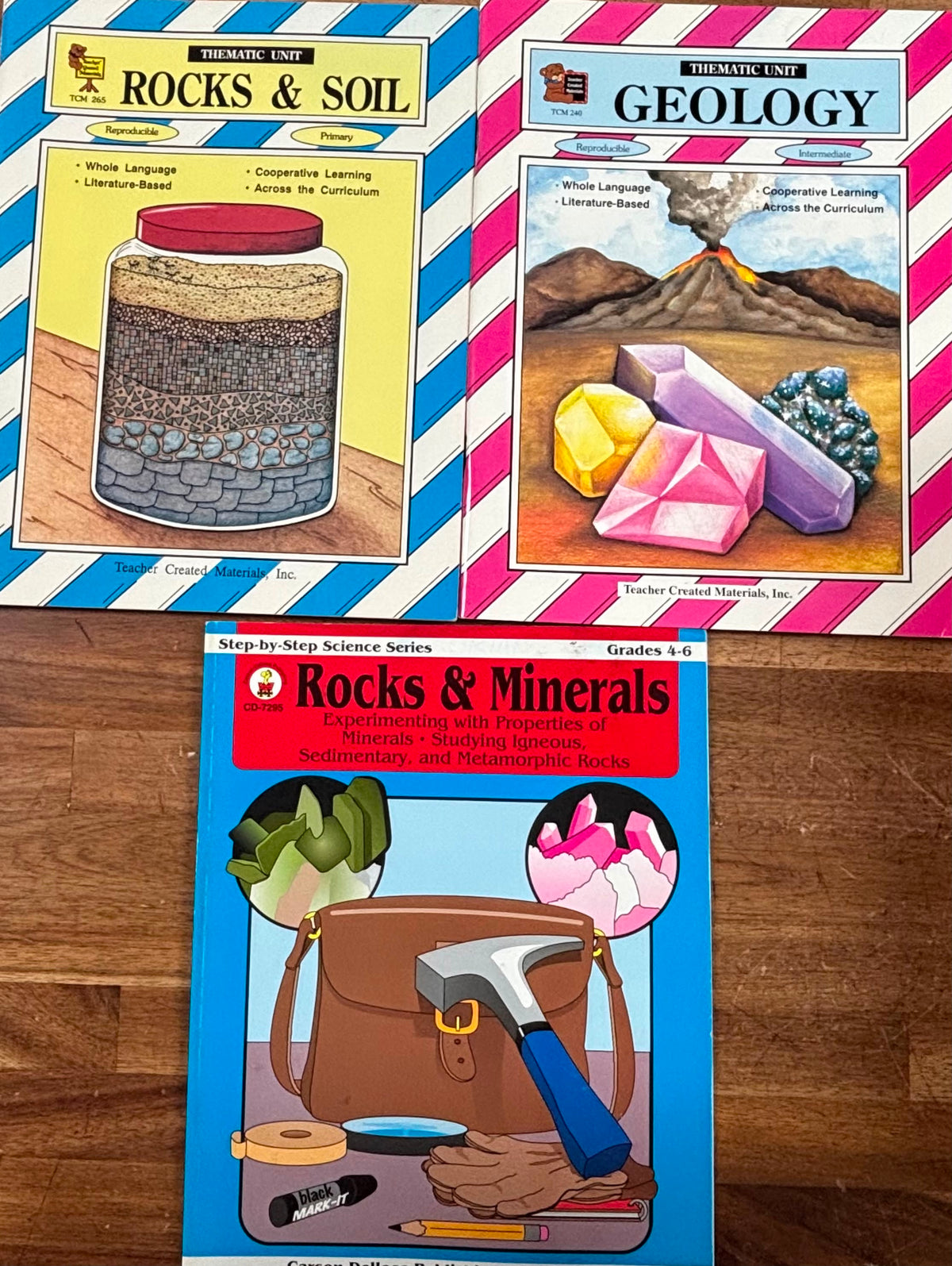 Minerals and Geology Science Bundle-Three Books