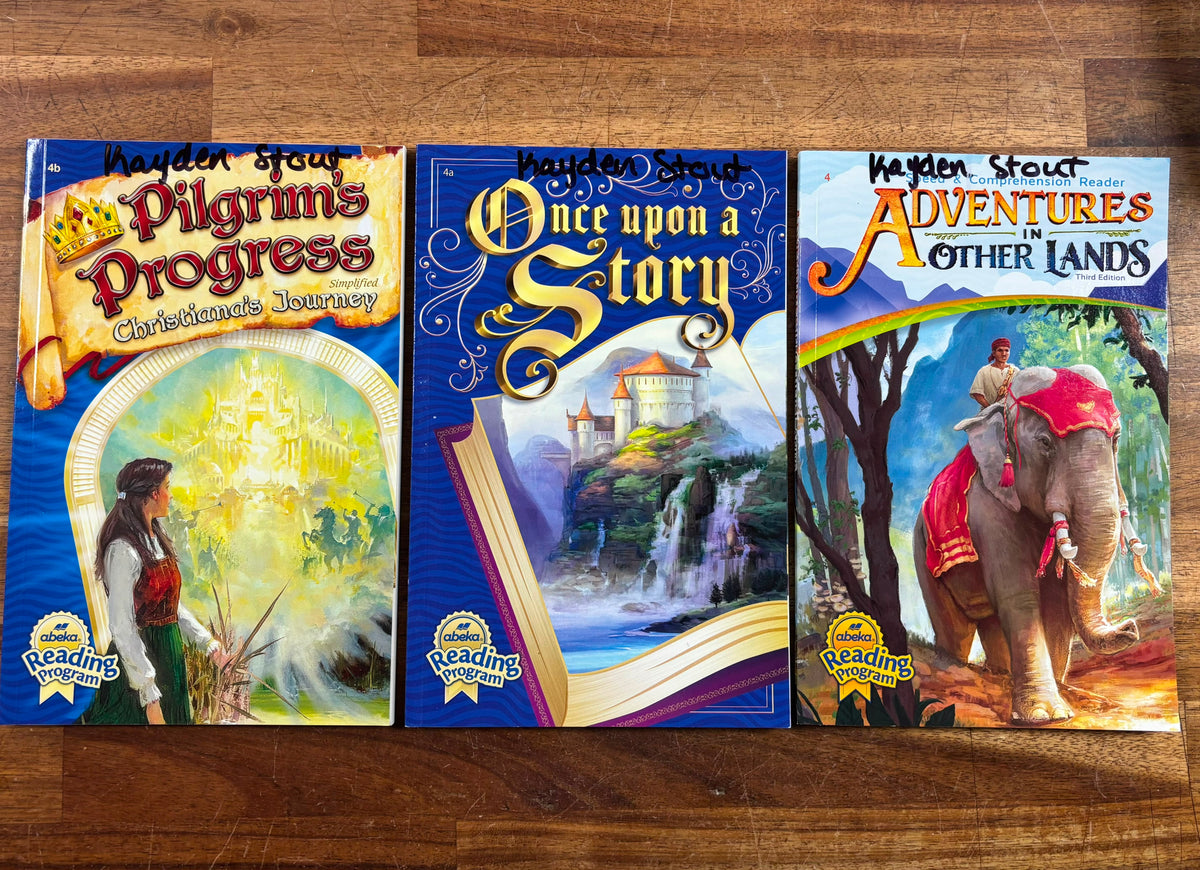 Abeka Reader Complete Set Grade 4