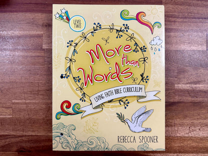 More Than Words Level 2: Living Faith Bible Curriculum - Like New