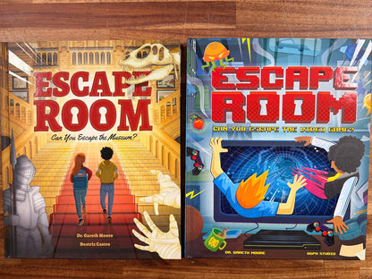 Escape Room Books - SET of 2