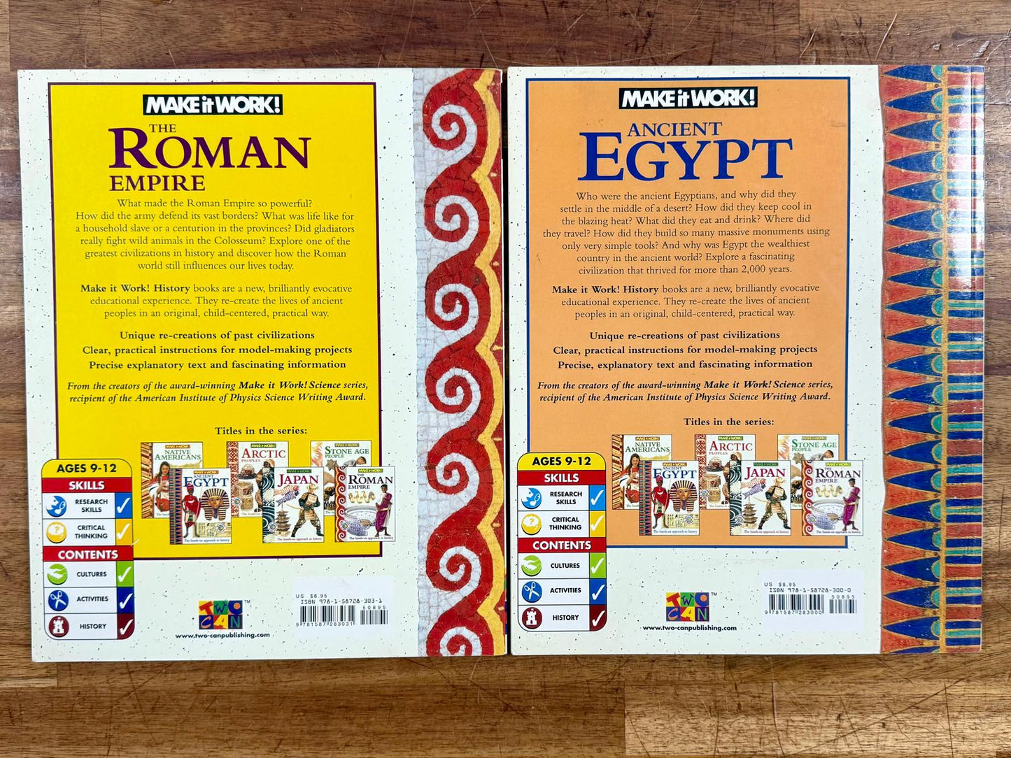 Make it Work! Ancient Egypt & The Roman Empire