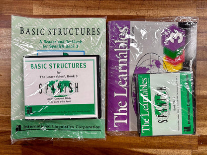 The Learnables SET - Books 1, 2, 3 (Txt,Rdrs,DVDs)