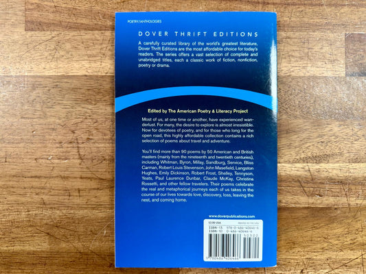 Songs for the Open Road: Poems of Travel and Adventure - VG