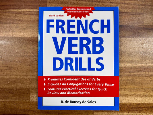 French Verb Drills (Language Verb Drills) - R. De Roussy De Sales