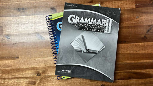 Abeka Grammar & Composition I Key Set 6 Ed Grade 7 - VG