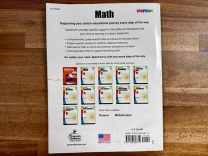 Spectrum Math Workbook Grade 3 - Good & Clean