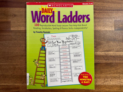 Daily Word Ladders: Grades 4-6: 100 Reproducible... - Clean