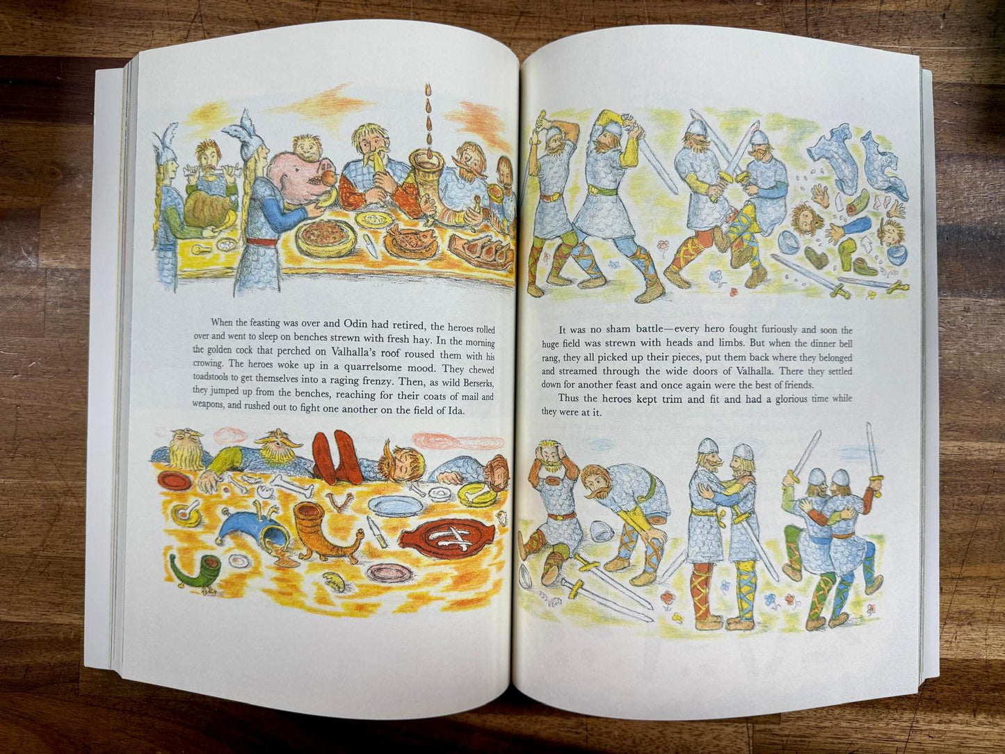 D'Aulaires' Book of Norse Myths - VG