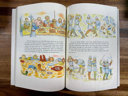 D'Aulaires' Book of Norse Myths - VG