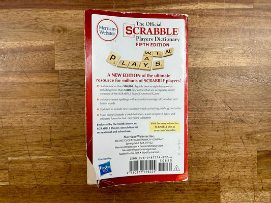 The Official Scrabble Players Dictionary 5th Ed (2014)