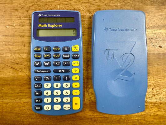 TI Math Explorer - Tested, LCD Displays All Good
