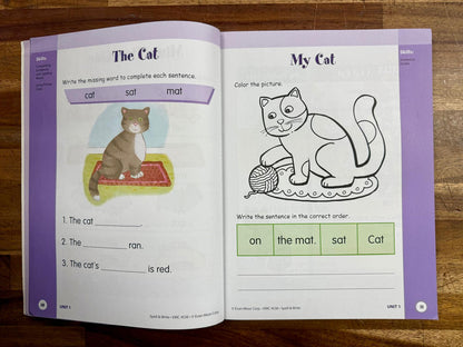 Evan-Moor Skill Sharpeners Spell & Write Kindergarten