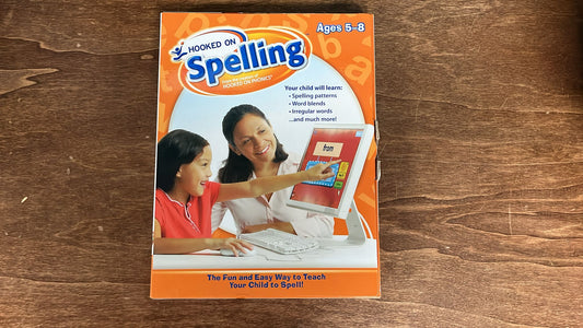 Hooked On Spelling, From the Creators of Hooked on Phonics, Ages 5-8