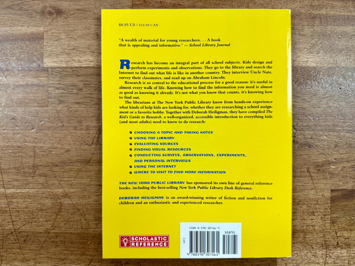 The Kid's Guide to Research - Deborah Heiligman, Good