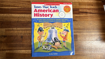 Scholastic Tunes that Teach American History w/ CD