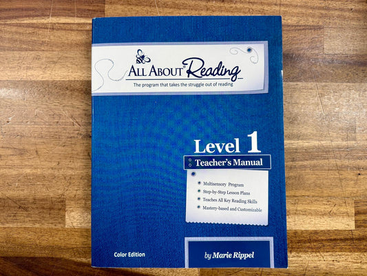 AAR Level 1 Color Edition Teacher Manual - VG